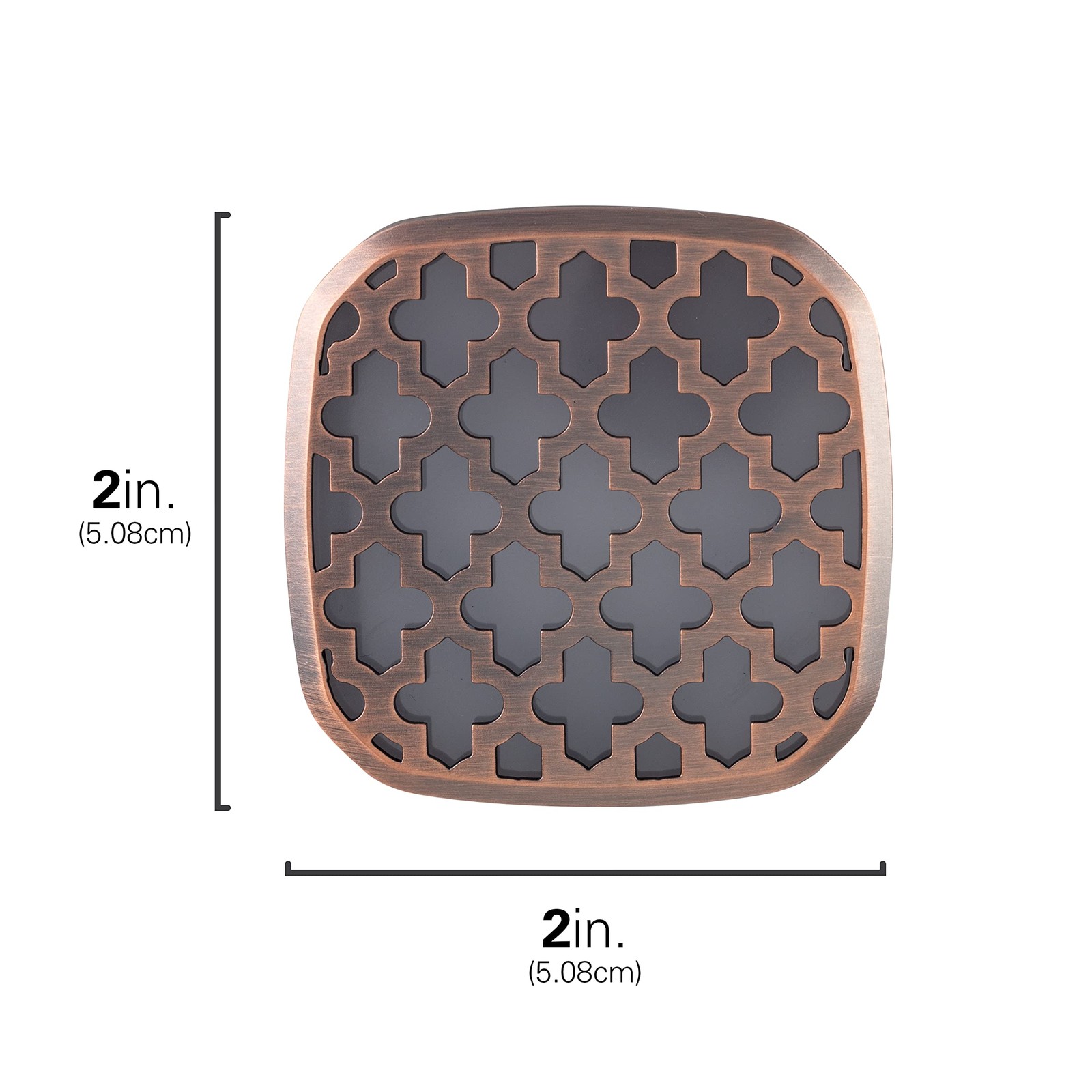 Decorative LED Night Light Moroccan Design, Plug-in, 2 Pack Oil-Rubbed Bronze