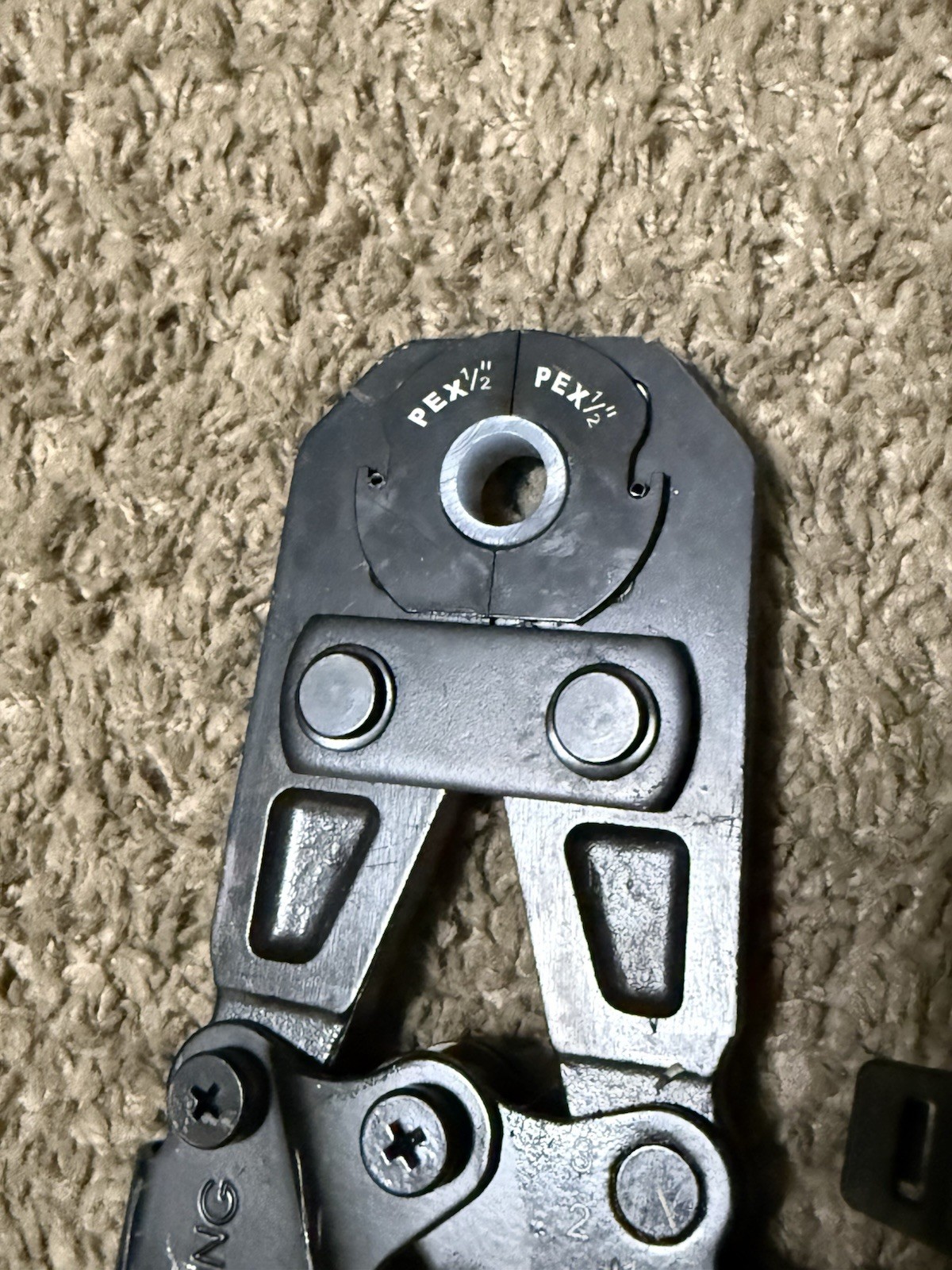 Apollo PEX-B Crimp Tool Kit "MSISING DIFFERENT CRIMP RING SIZES. TOOL ONLY WORKS