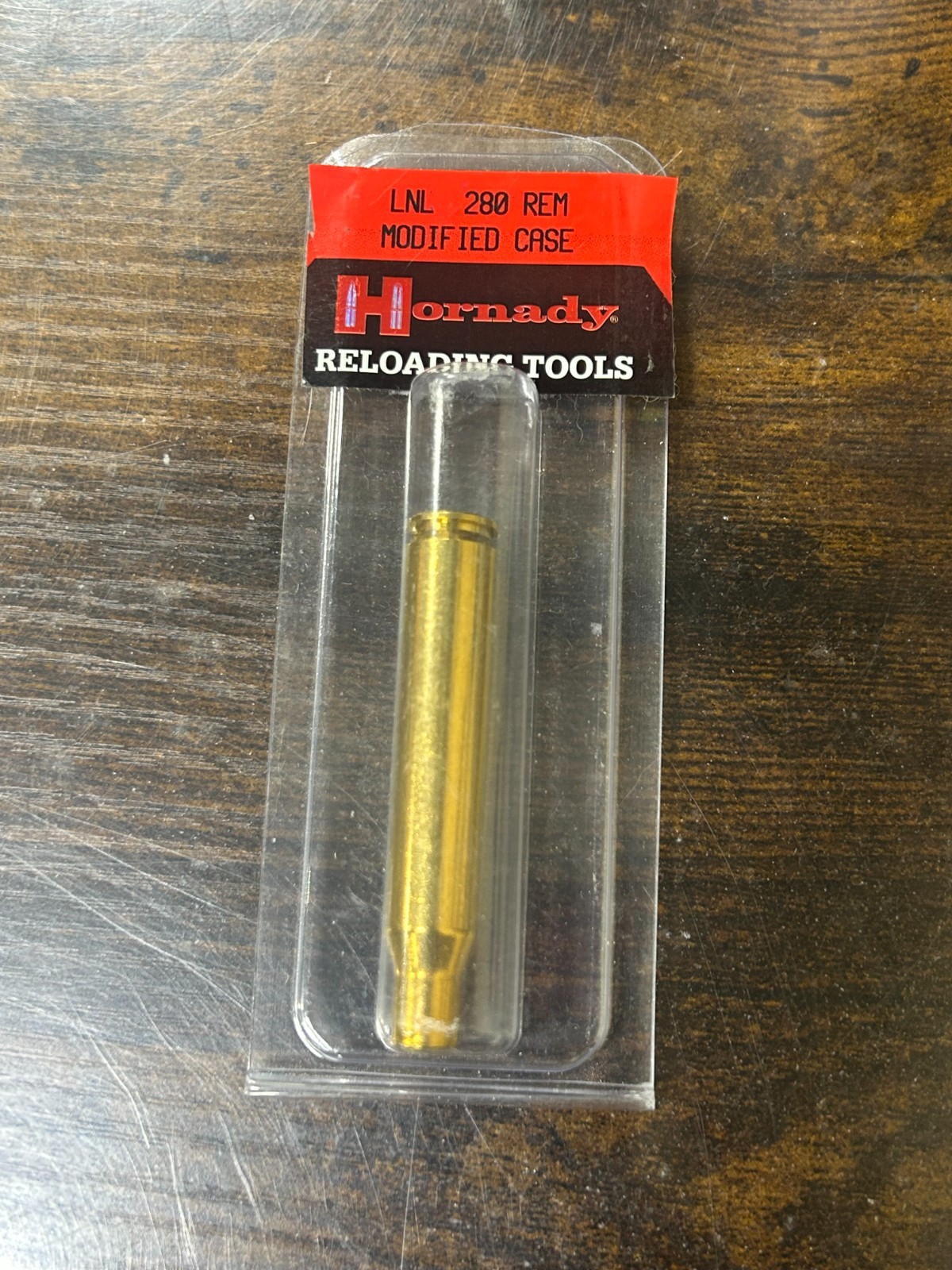 Hornady LOCK-N-LOAD / Stoney Point Modified Case for .280 REM in clam shell.