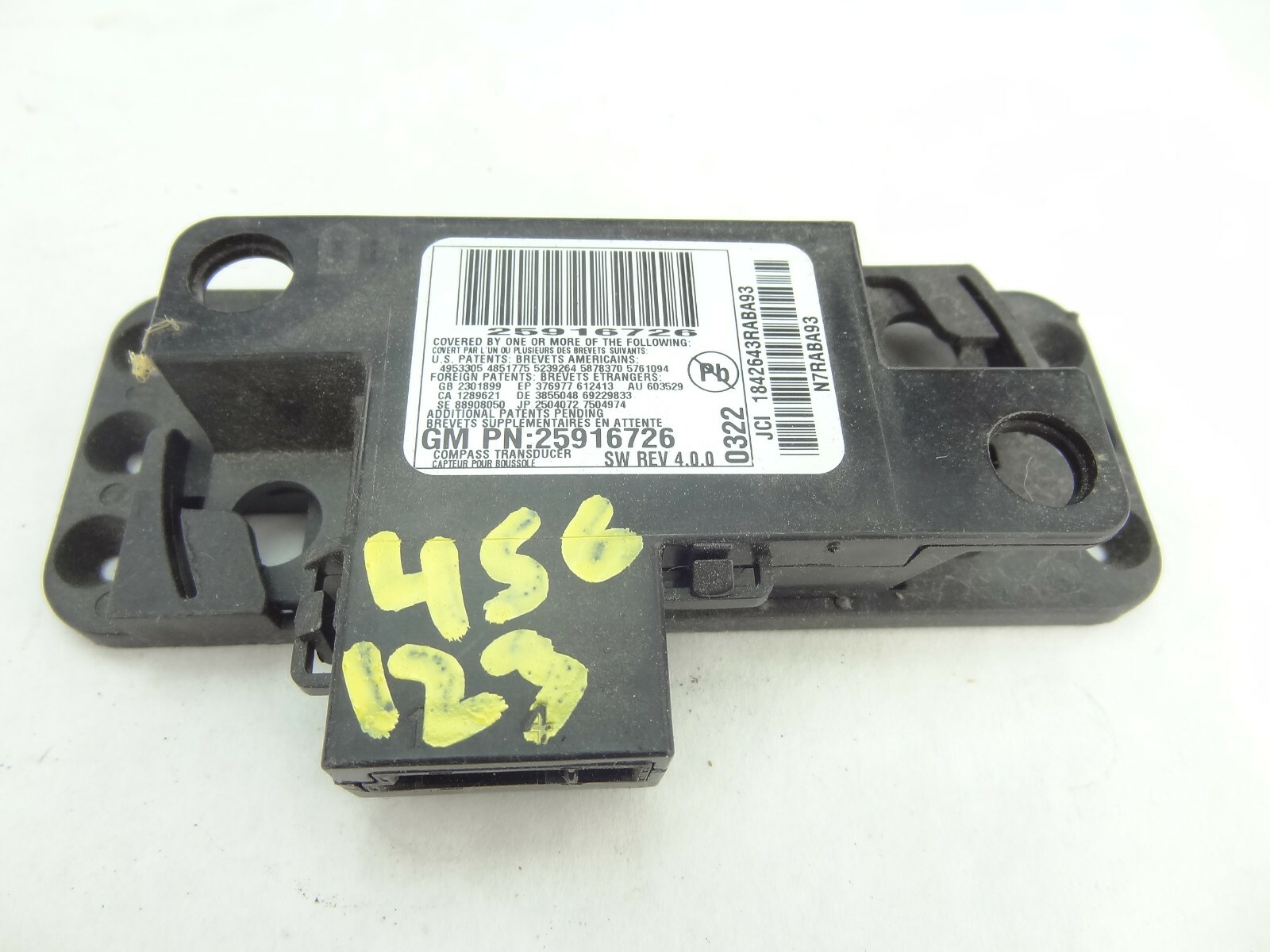 2011 Sierra Compass Module 25916726