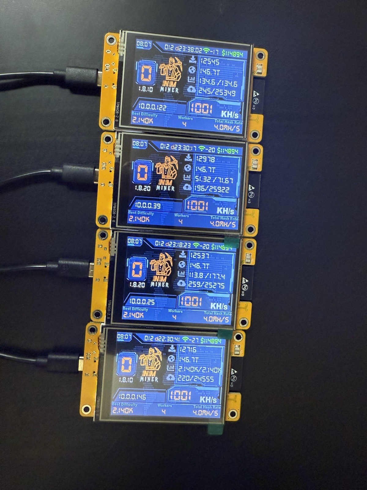 NEW Lottery NM Miner (2x hash rate) 1000 KH/s