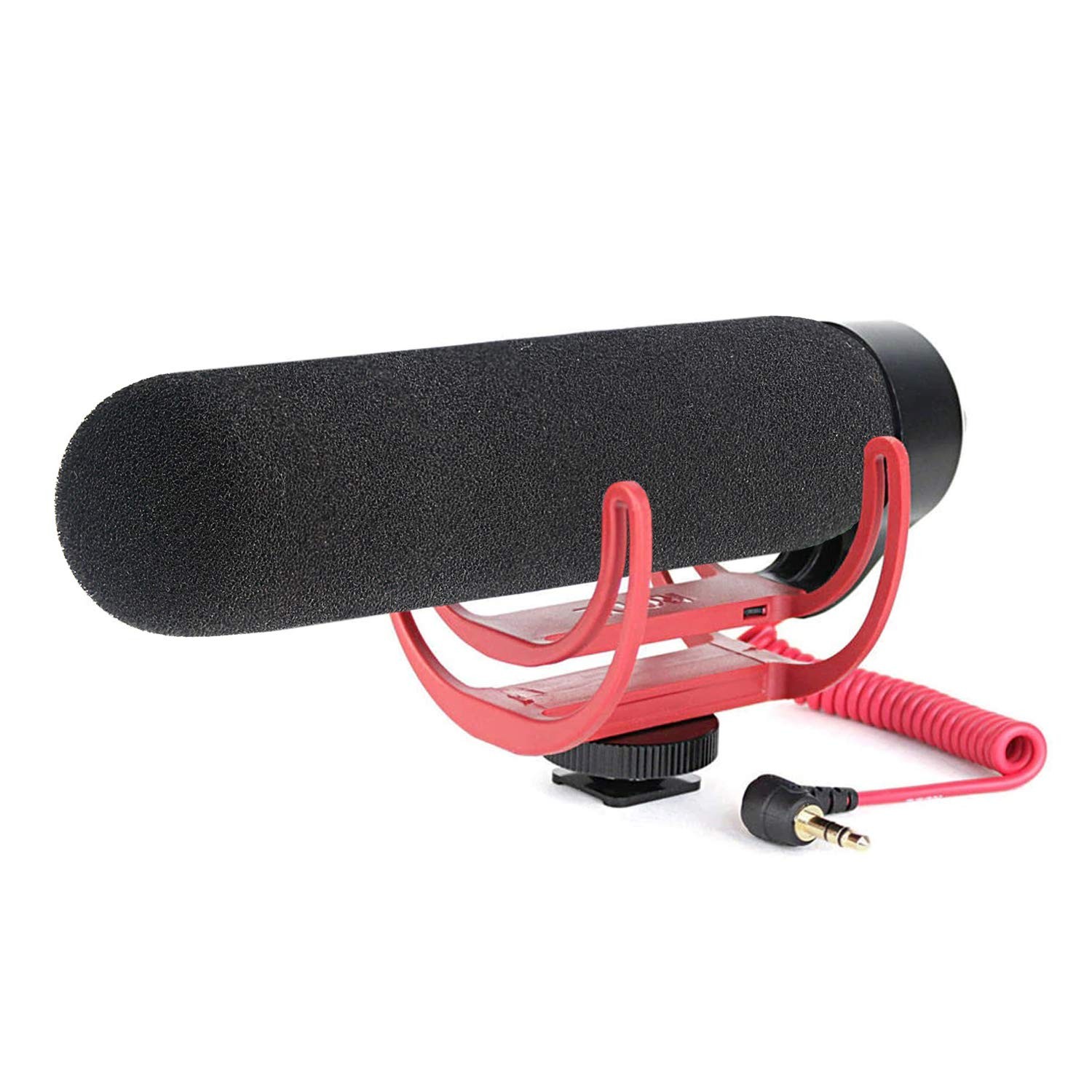 Rode Deadcat Windscreen Foam for Rode VideoMic Go Camera Microphone, Indoor Mic