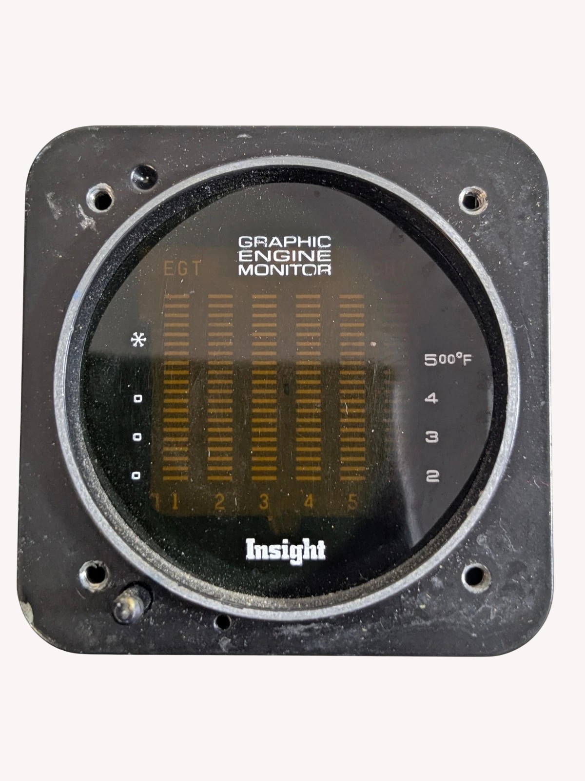 Graphic Engine Monitor GEM602 PN GEM602 S/N 10240 Aircraft Engine Monitor