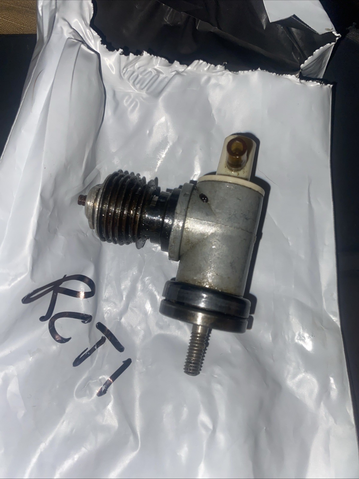TESTORS .049 "PIPE BOMB" GLOW MODEL AIRPLANE ENGINE ? Rct1