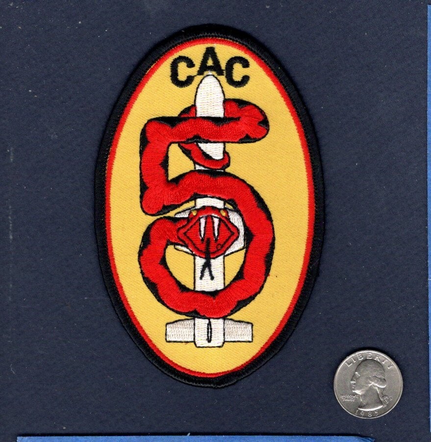 CAC 5 Combat Aircrew 5 US NAVY P-3 P-3C ORION Harpoon Squadron Crew Patch