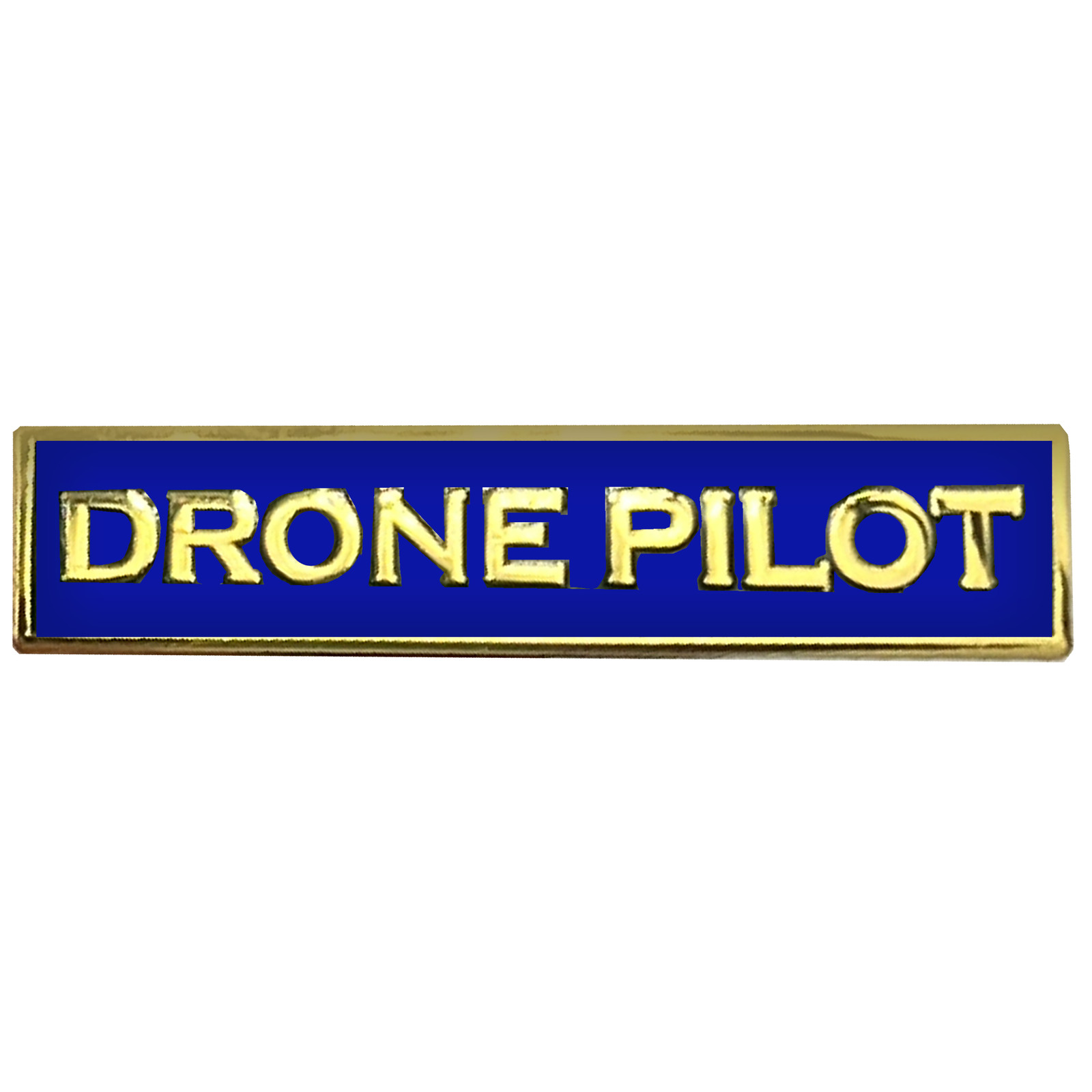 PBX-003-H DRONE PILOT Blue Commendation Bar Pin Police Government Realtor Commer