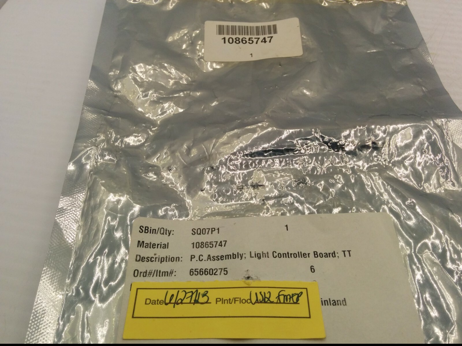 WALLAC 10865747 LIGHT CONTROLLER BOARD, P.C. ASSEMBLY, NIB