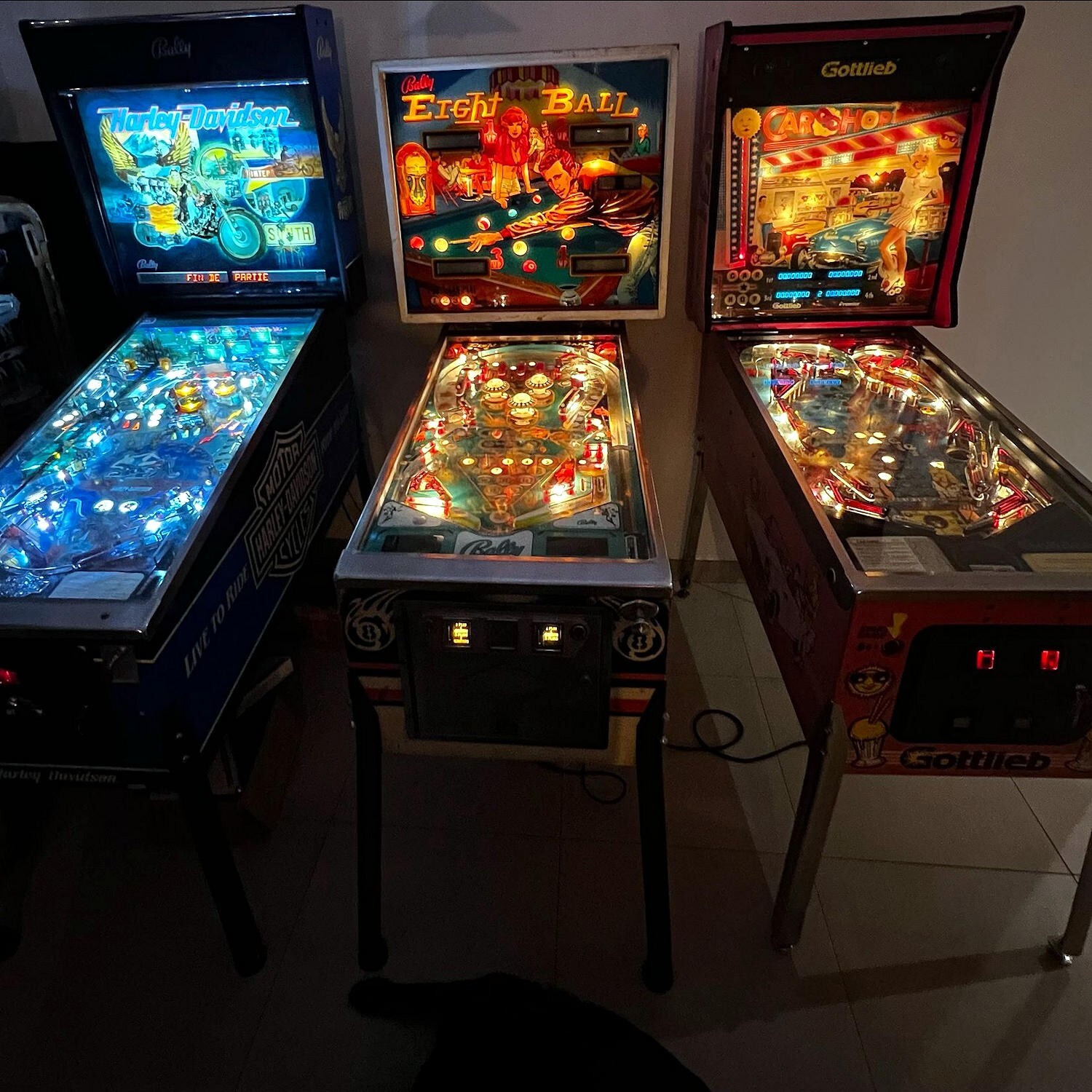 Gottlieb & Bally Pinballs
