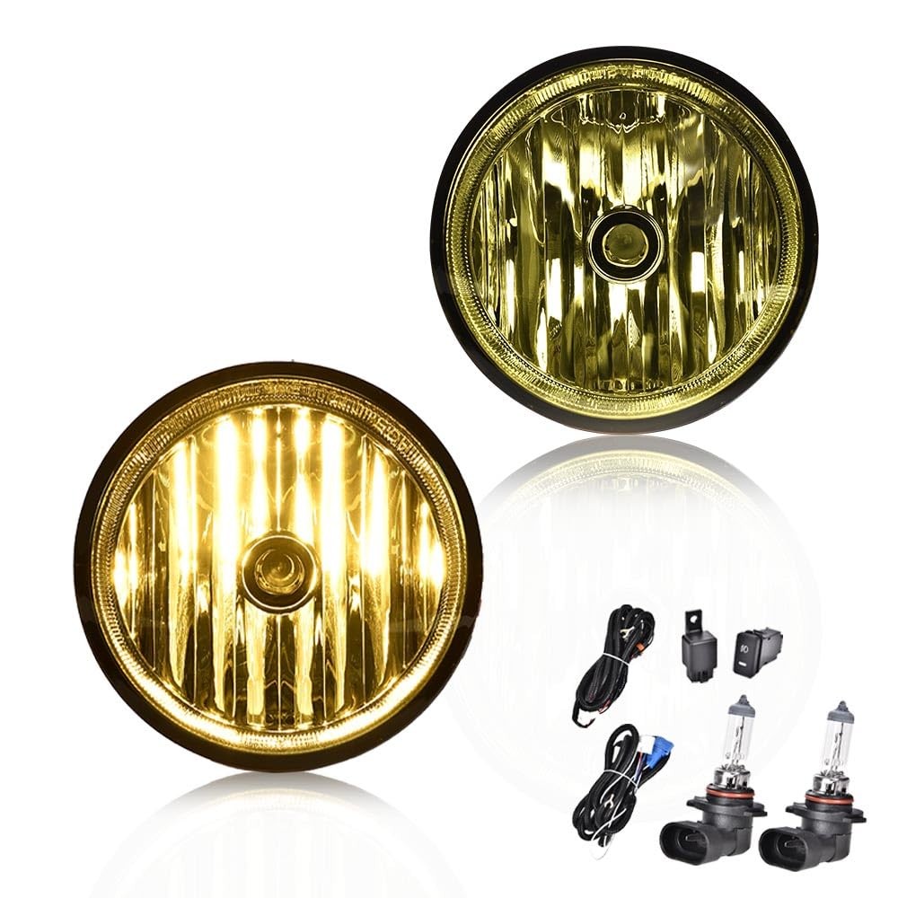 Fog Light Assembly for 2013-2015 Nissan Altima Sedan 81211-AA030 Yellow Lens