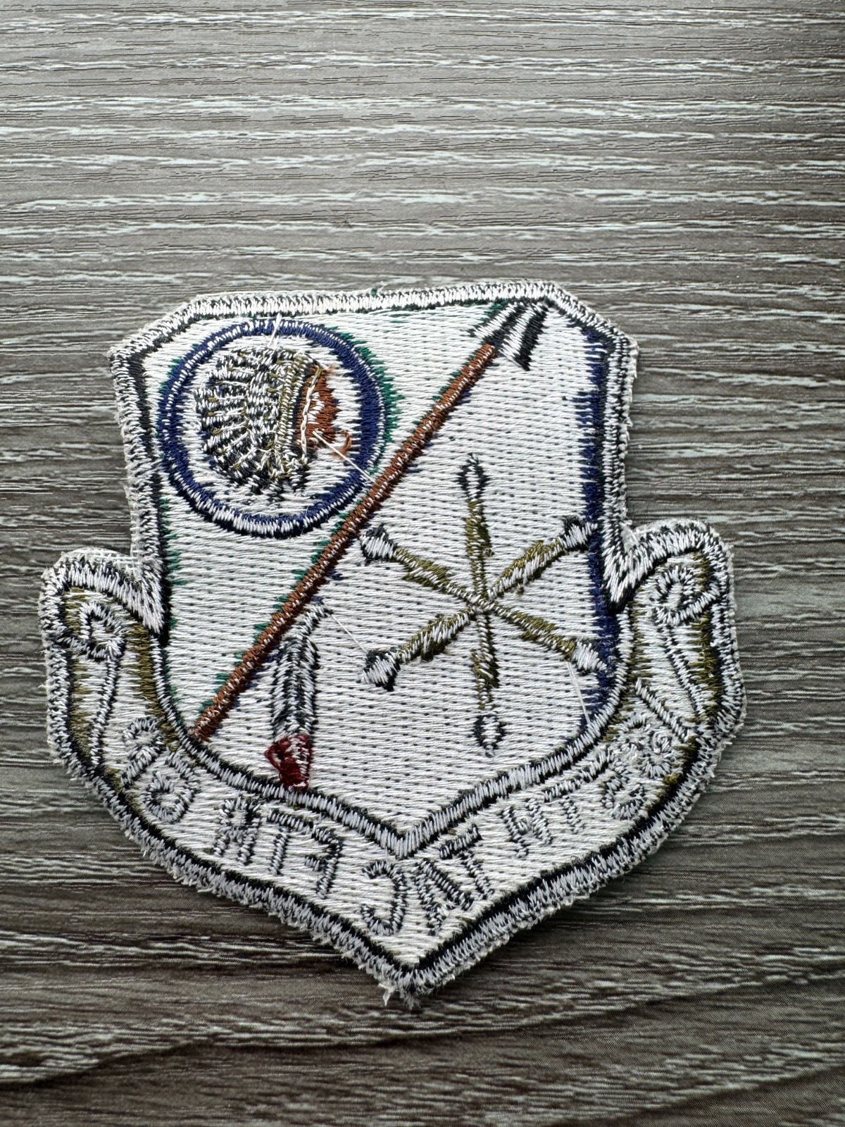 USAF Pre-2011 185th Tactical Fighter Group BDU Patch Subdued