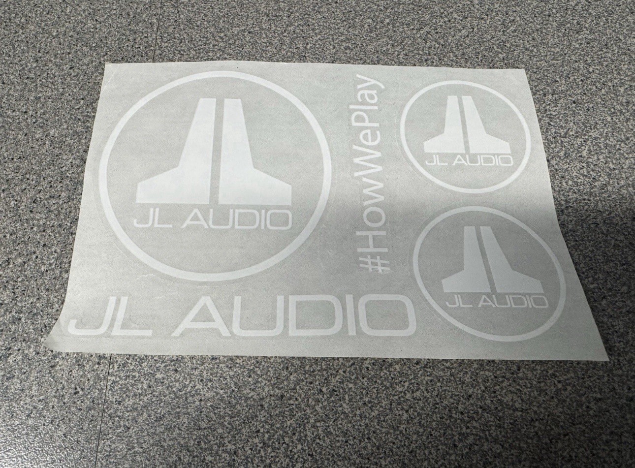 JL Audio Sticker
