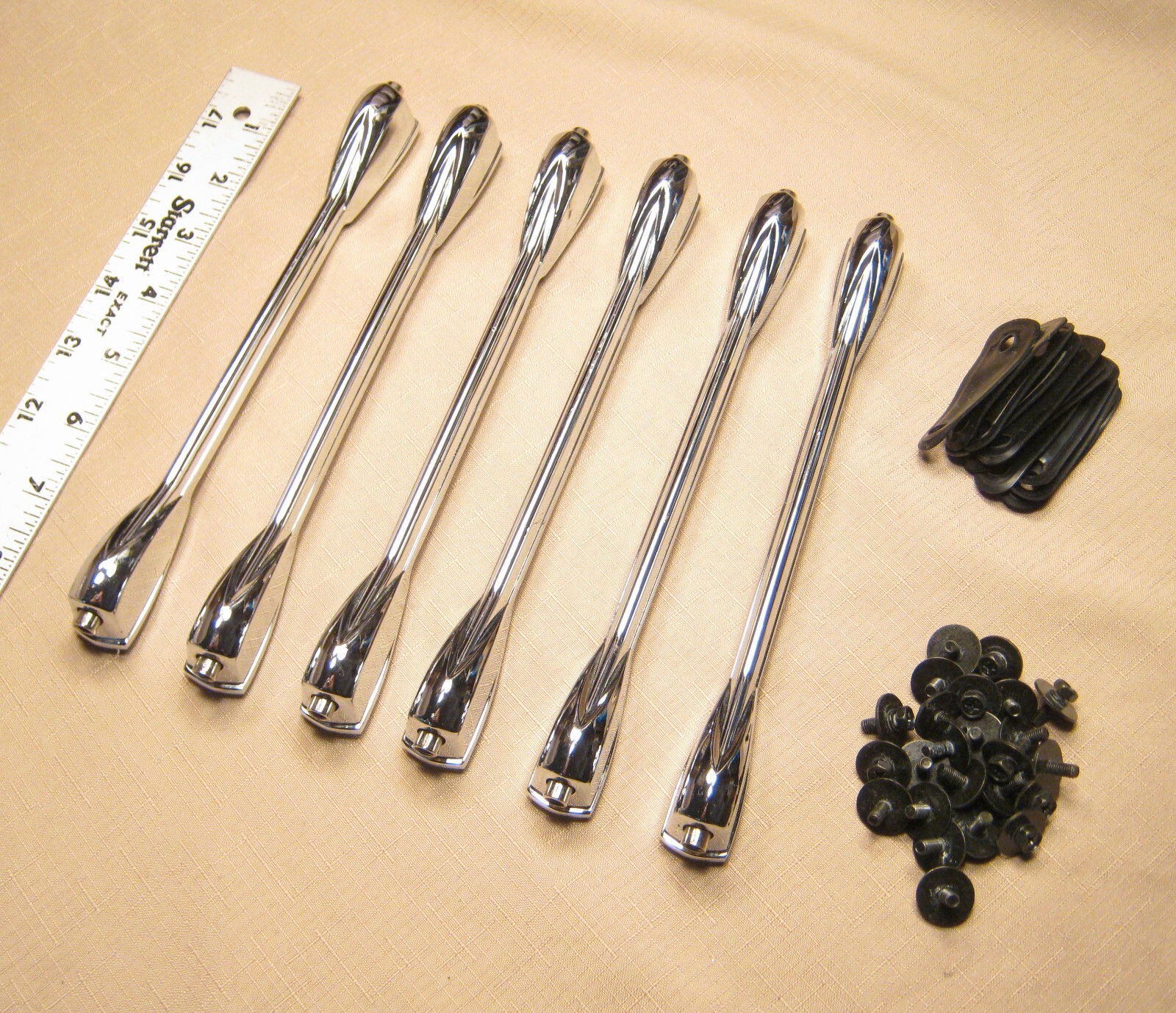 Tama Superstar 8 and 1/2 inch Tom Drum Lugs Set of 6  Lot 73-12