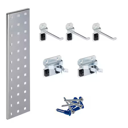 Triton Products Lbs18t-Slv Silver Tool Pegboard Kit With (1) 18 In. X 4.5 In.