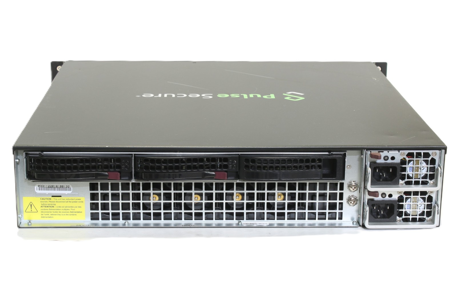 Pulse Secure PSA7000 Mountable Network Security Appliance Dual Power Supplies