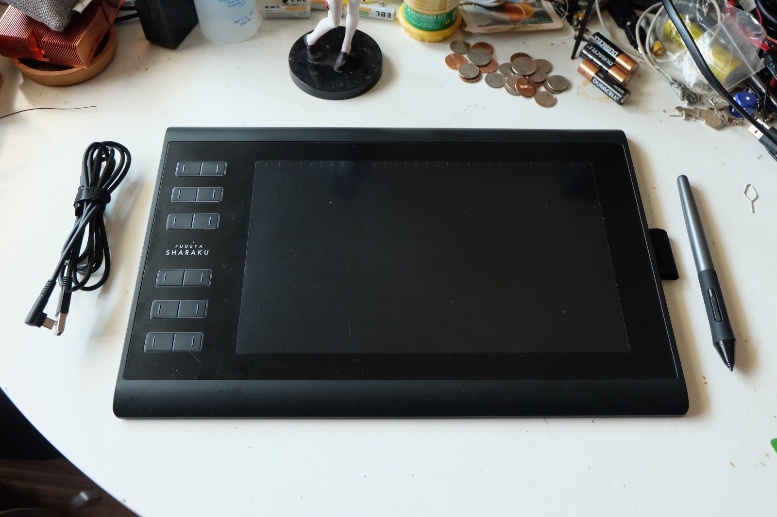 Raywood Fudeya Sharaku Kumadori 10x6" graphics tablet w/pen
