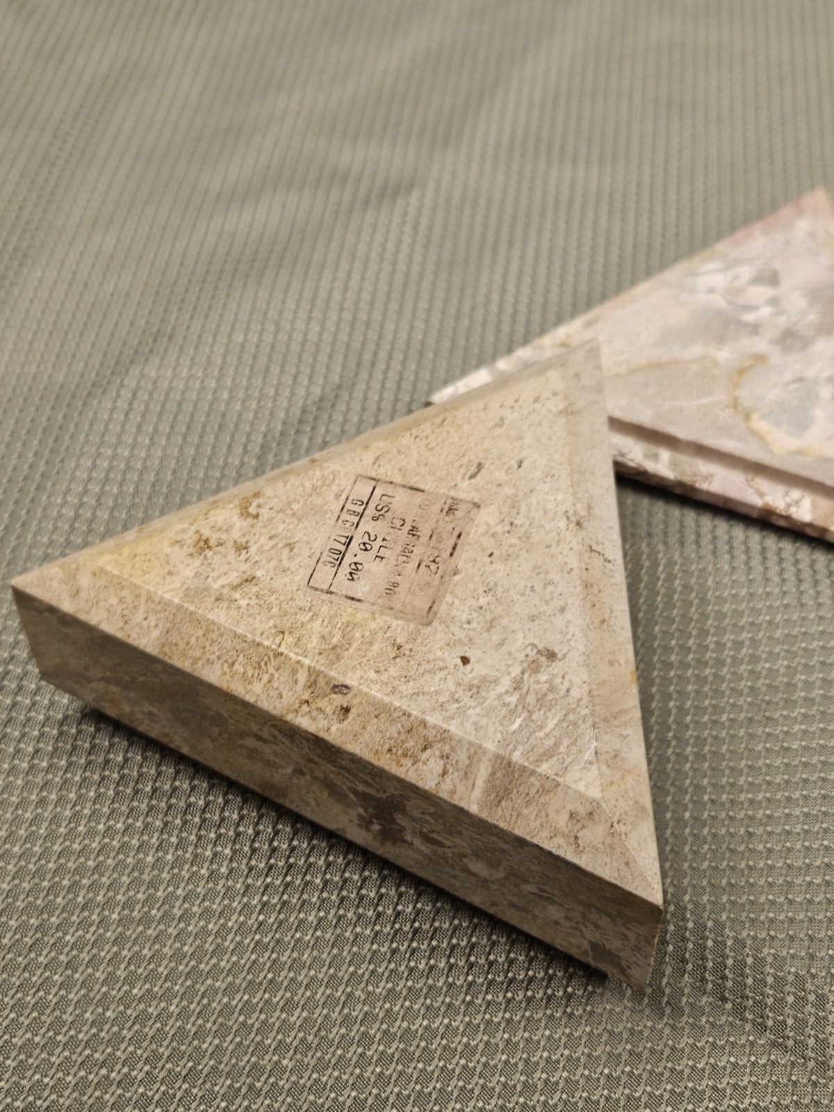 triangular stone Trinket Box