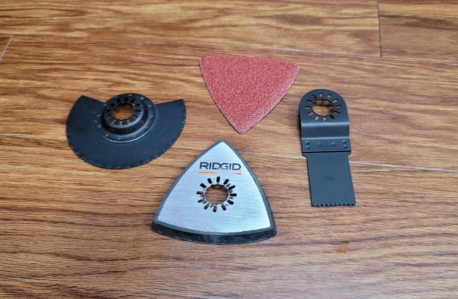 RIDGID JOBMAX MULTI-TOOL ATTACHMENT SET BLADE & SANDING