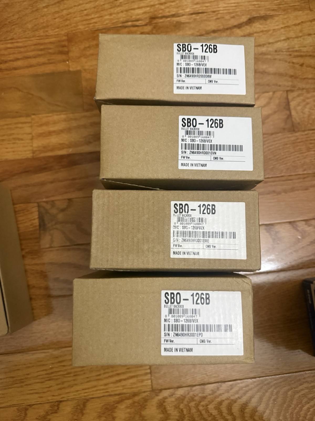 Hanwha Techwin SBO-126B  Back Box for IR Bullet Camera Security Accessory