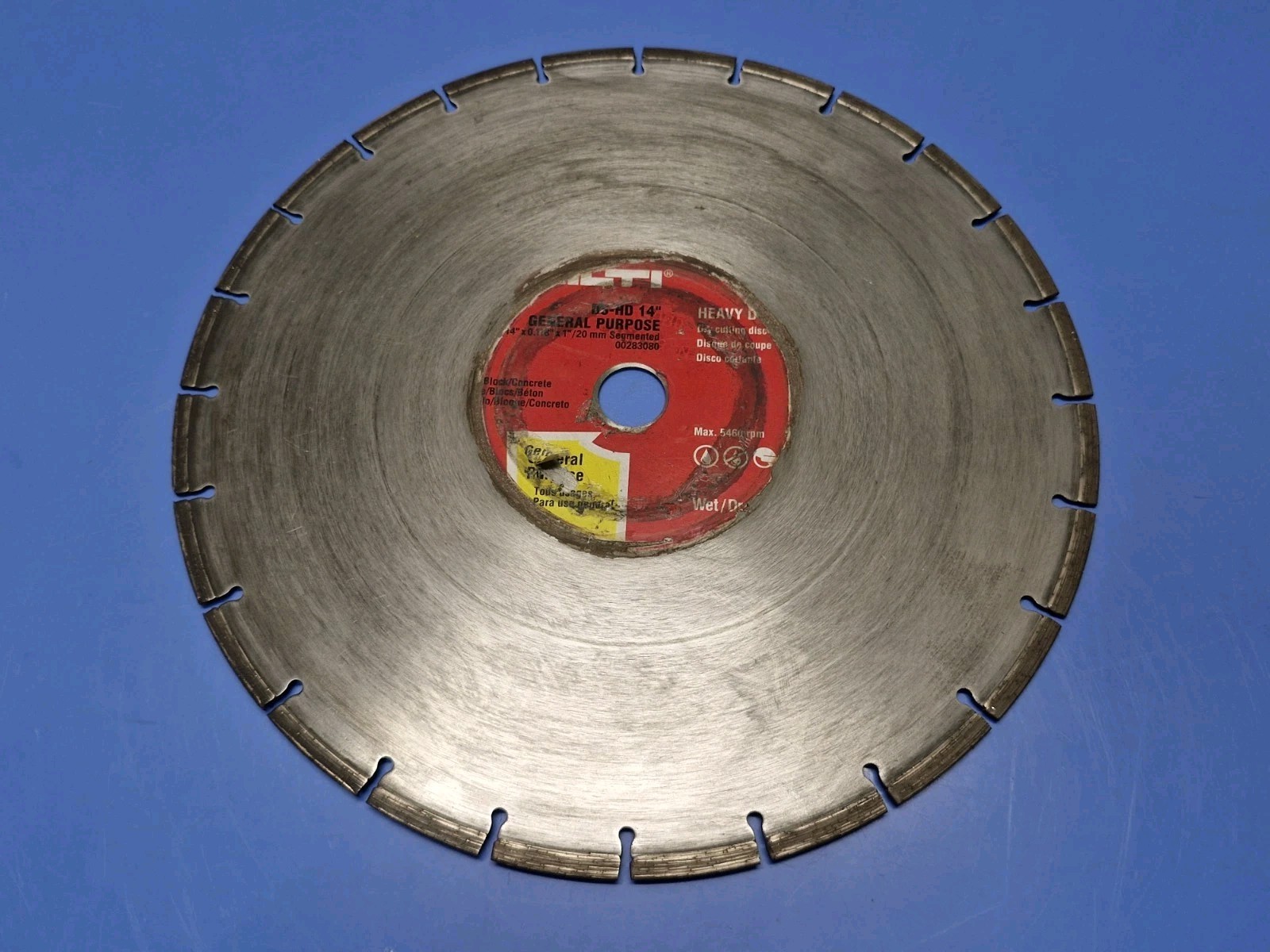HILTI DS-HD 14"  Concrete Diamond Cutting Disc  00283080