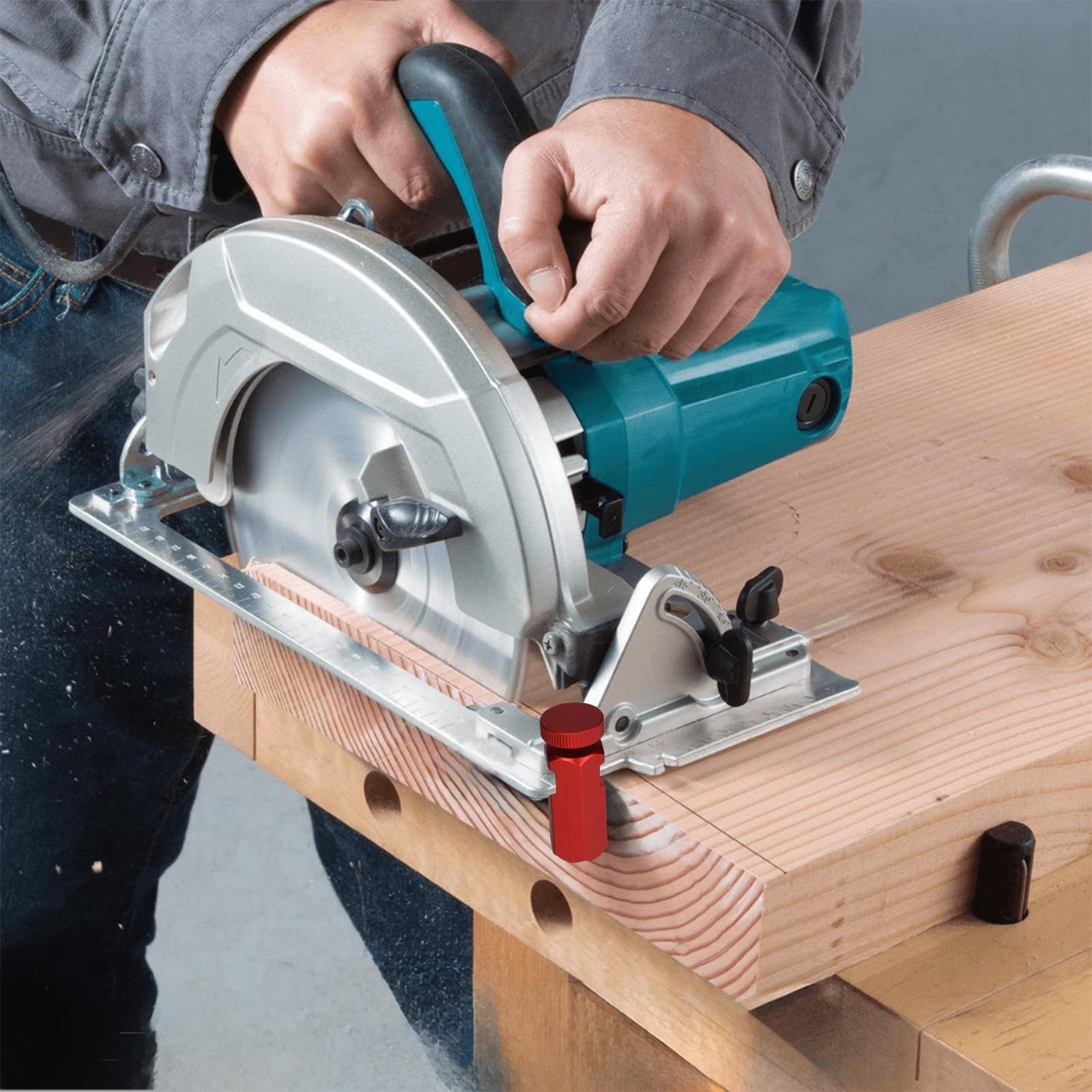 Tall Stair Gauges for Framing Square with Holder and Hook, Framing Jig for Speed