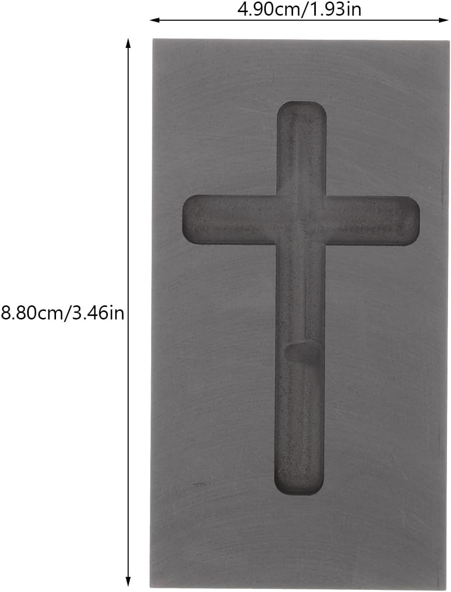 Cross Graphite Casting Ingot Mold Metal Refining Scrap Melting Casting Mould for
