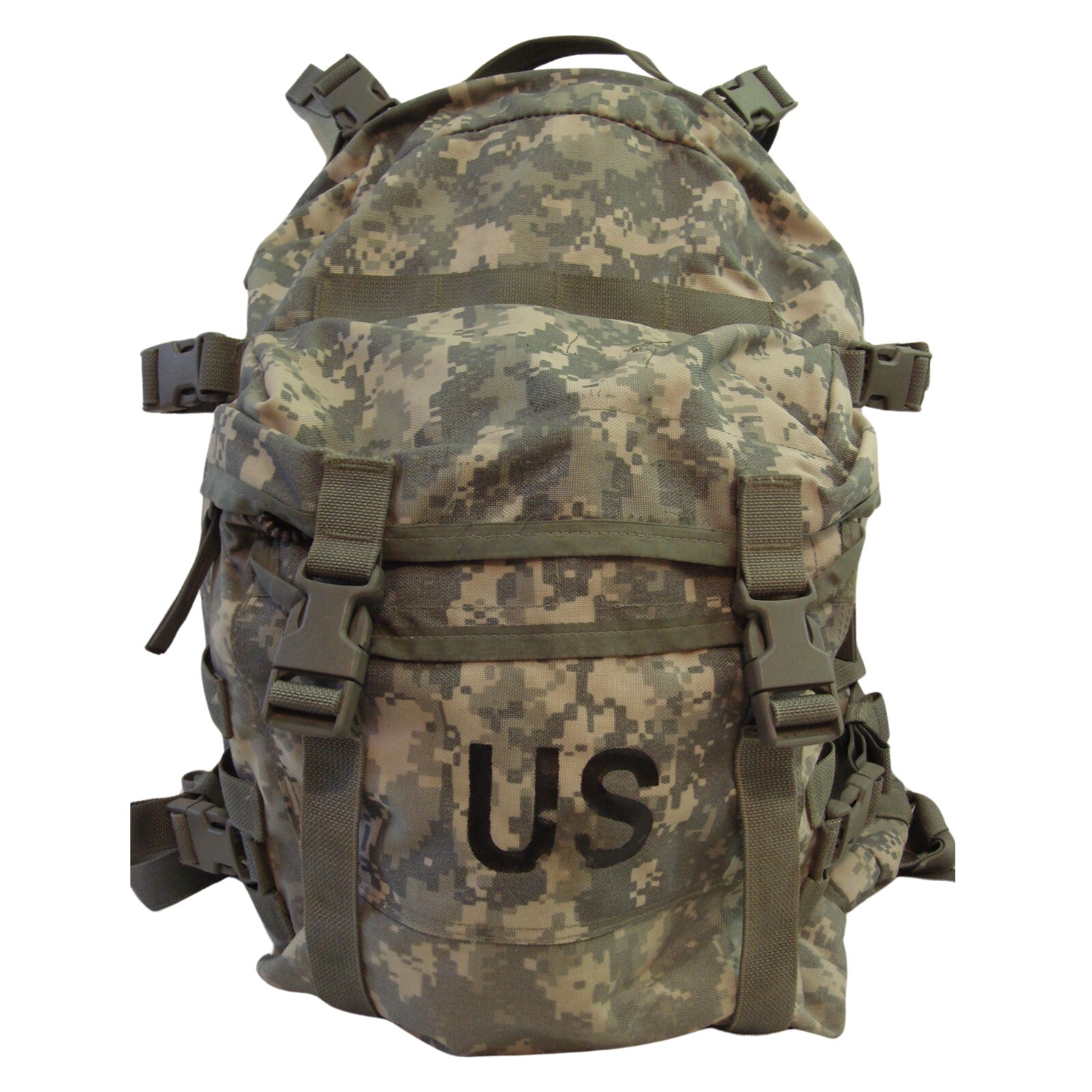 US Military Army ACU MOLLE II  Tactical Assault 3 Day Backpack Pack VG to EXC
