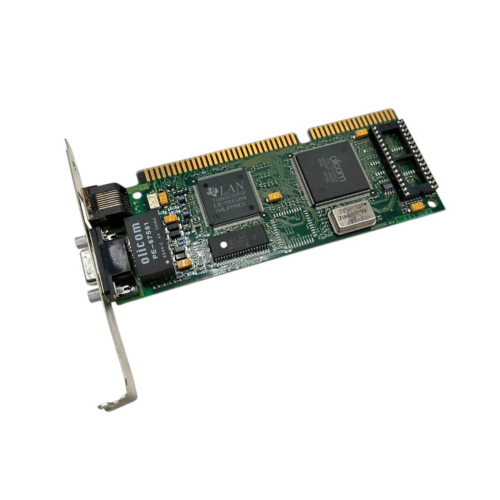 OLICOM 770000811 200092400  PE-67581 ISA CARD (BR1.2B7)