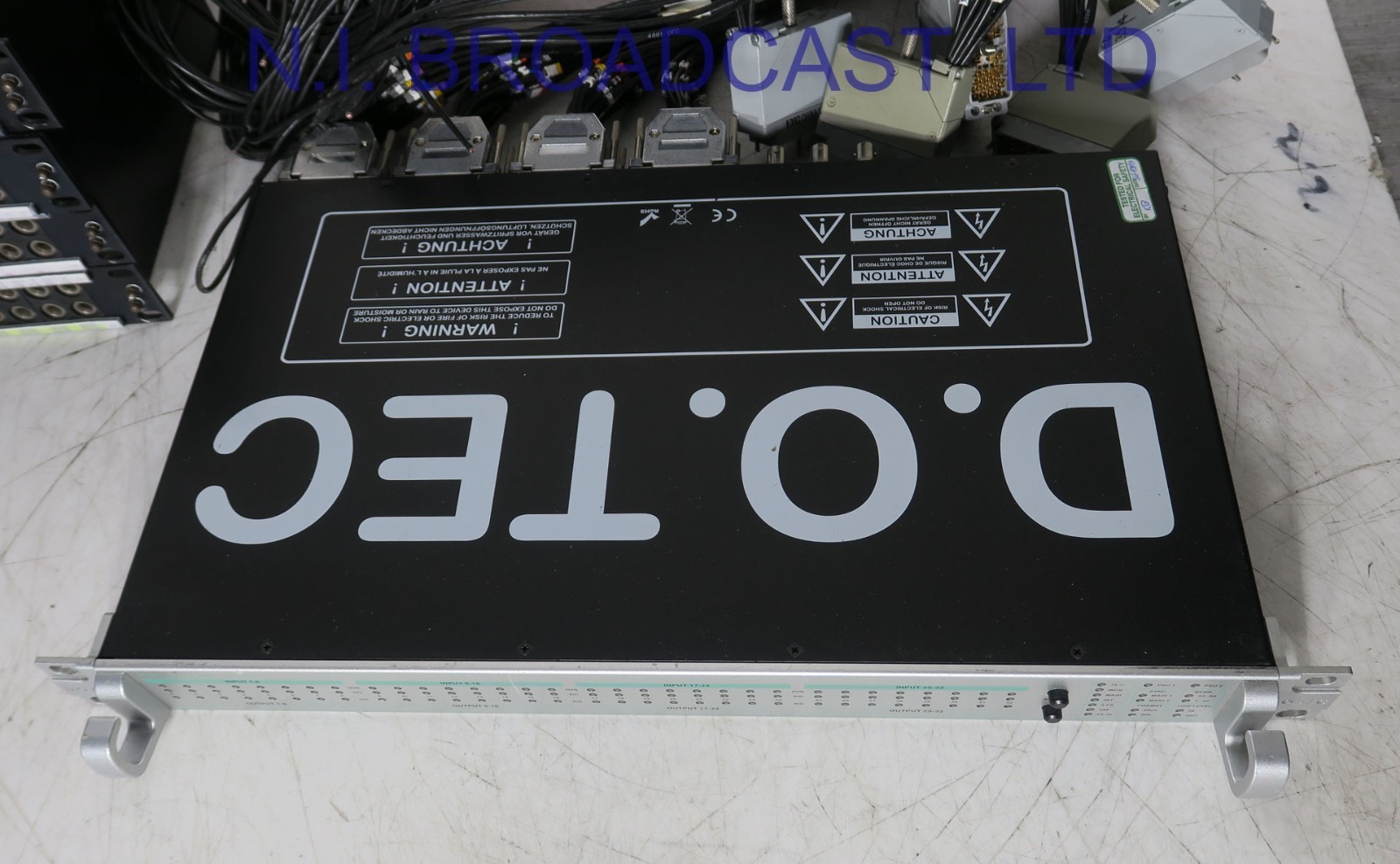 Dotec  Andiamo  32channel madi AD / DA converter with jackfields +cables