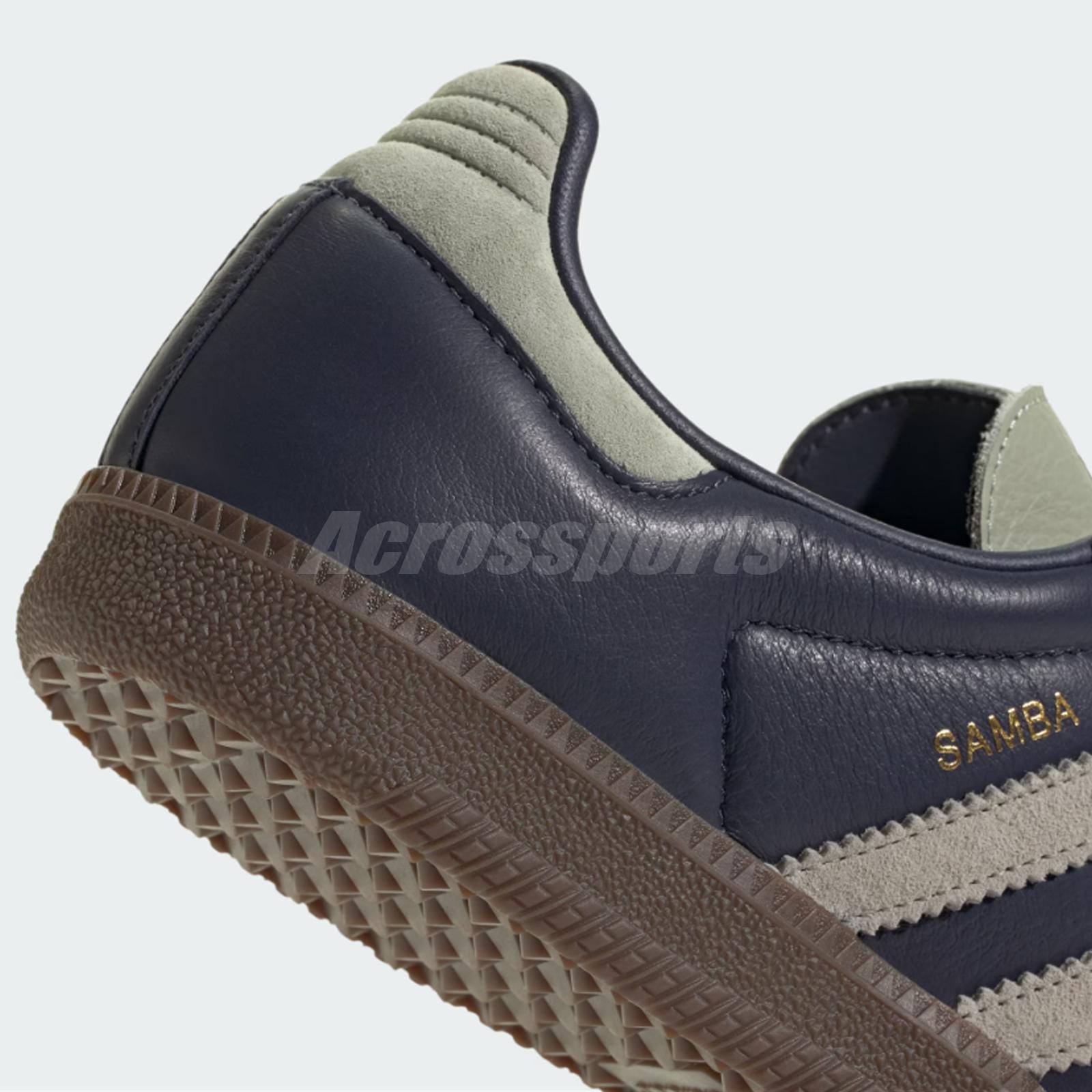 adidas Originals Samba OG Shadow Navy Sesame Carbon Men Casual Shoes KI8888