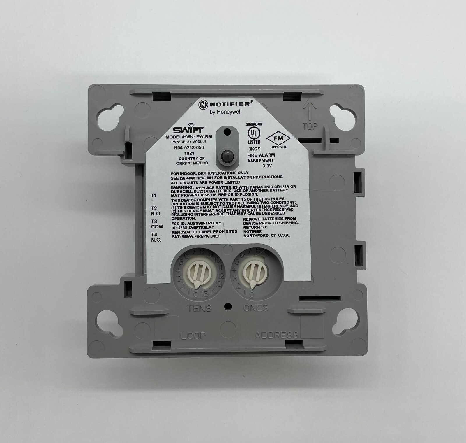 Notifier FW-RM - Same Day Shipping (SEALED)