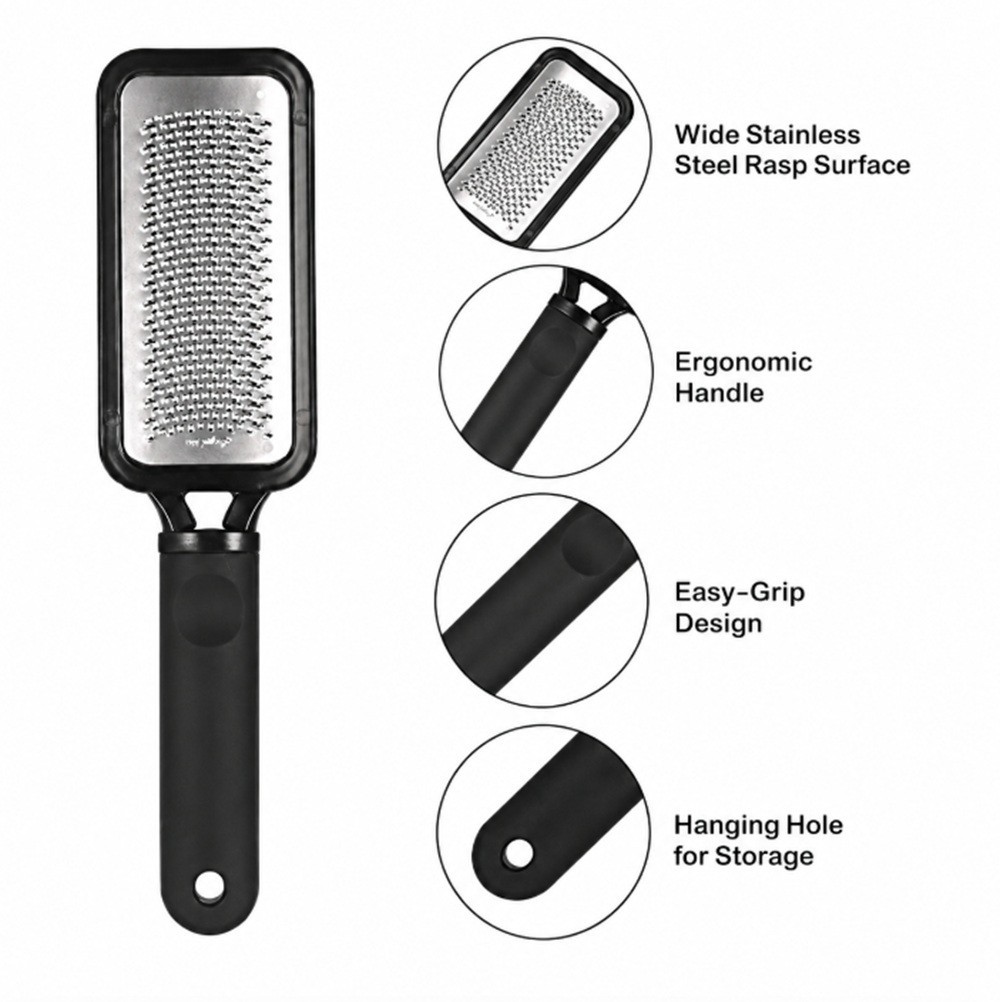 Foot Rasp File Callus Remover Pedicure Tool Heel Dead Hard Skin Scrubber