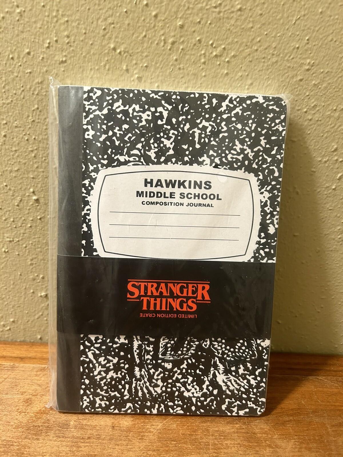 Stranger Things Loot Crate Hawkins Middle School Notebook Composition Journal