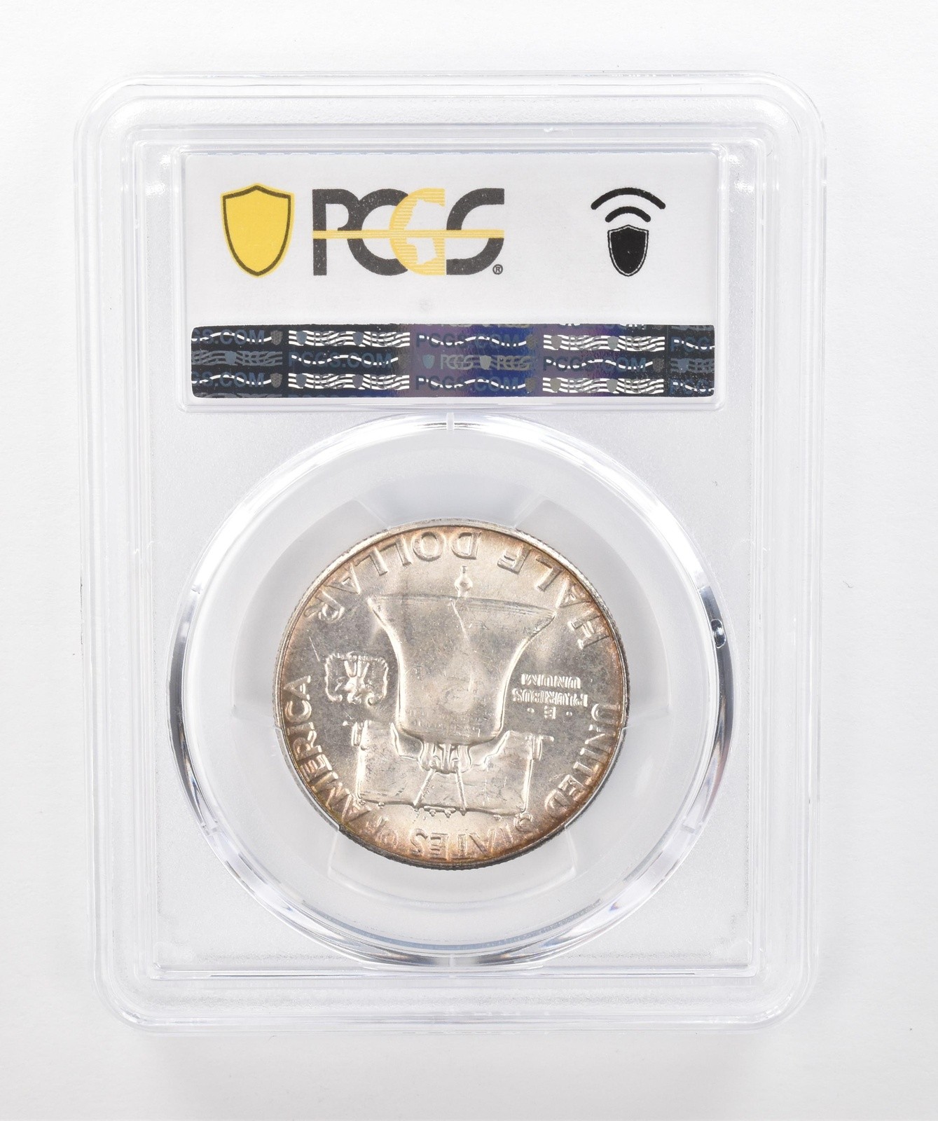 1957 Franklin Half Dollar MS62 PCGS Beautiful Tone *1448