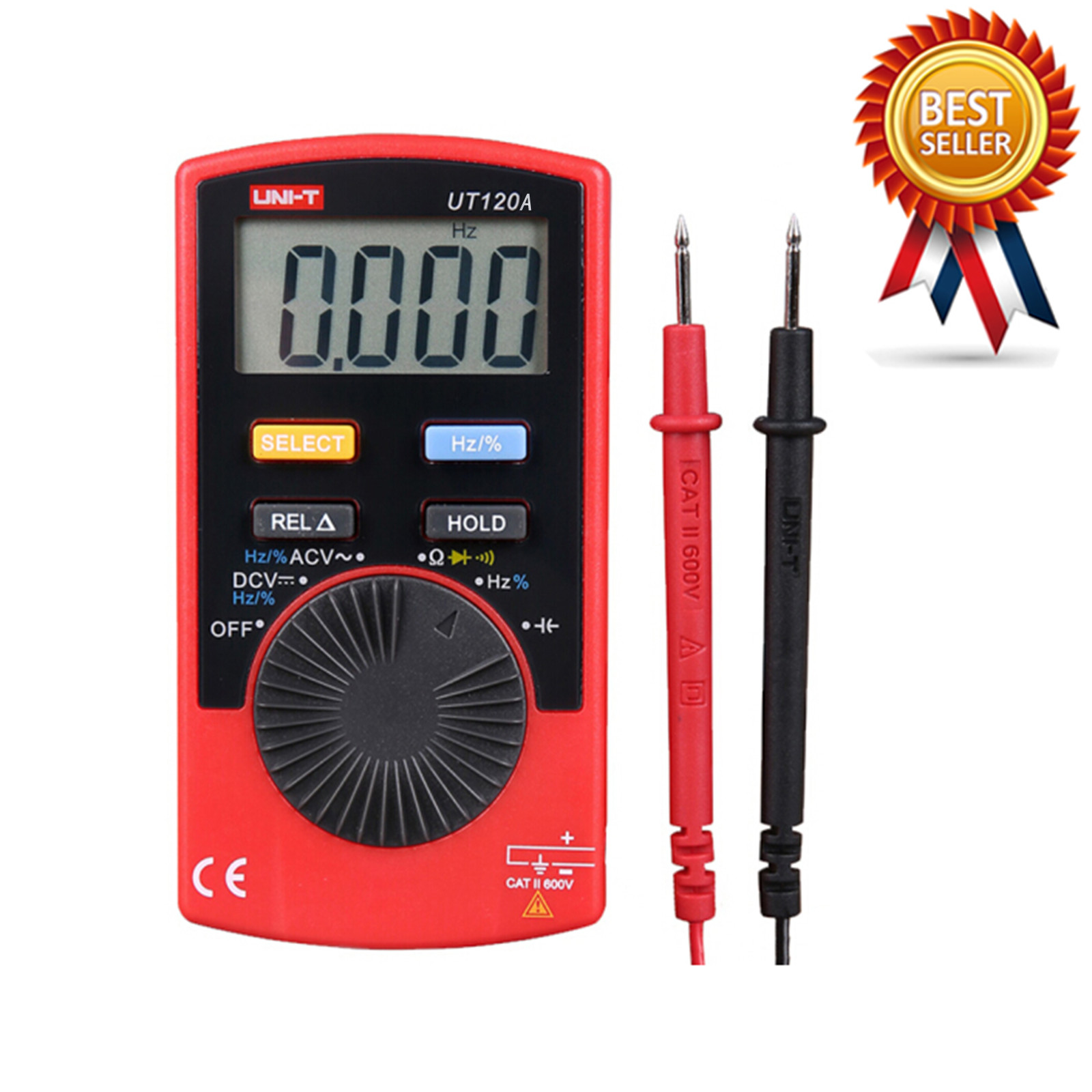 UNI-T UT120A Pocket Size Type Auto-range DMM Digital Multimeter DC / AC Volta✦Kd
