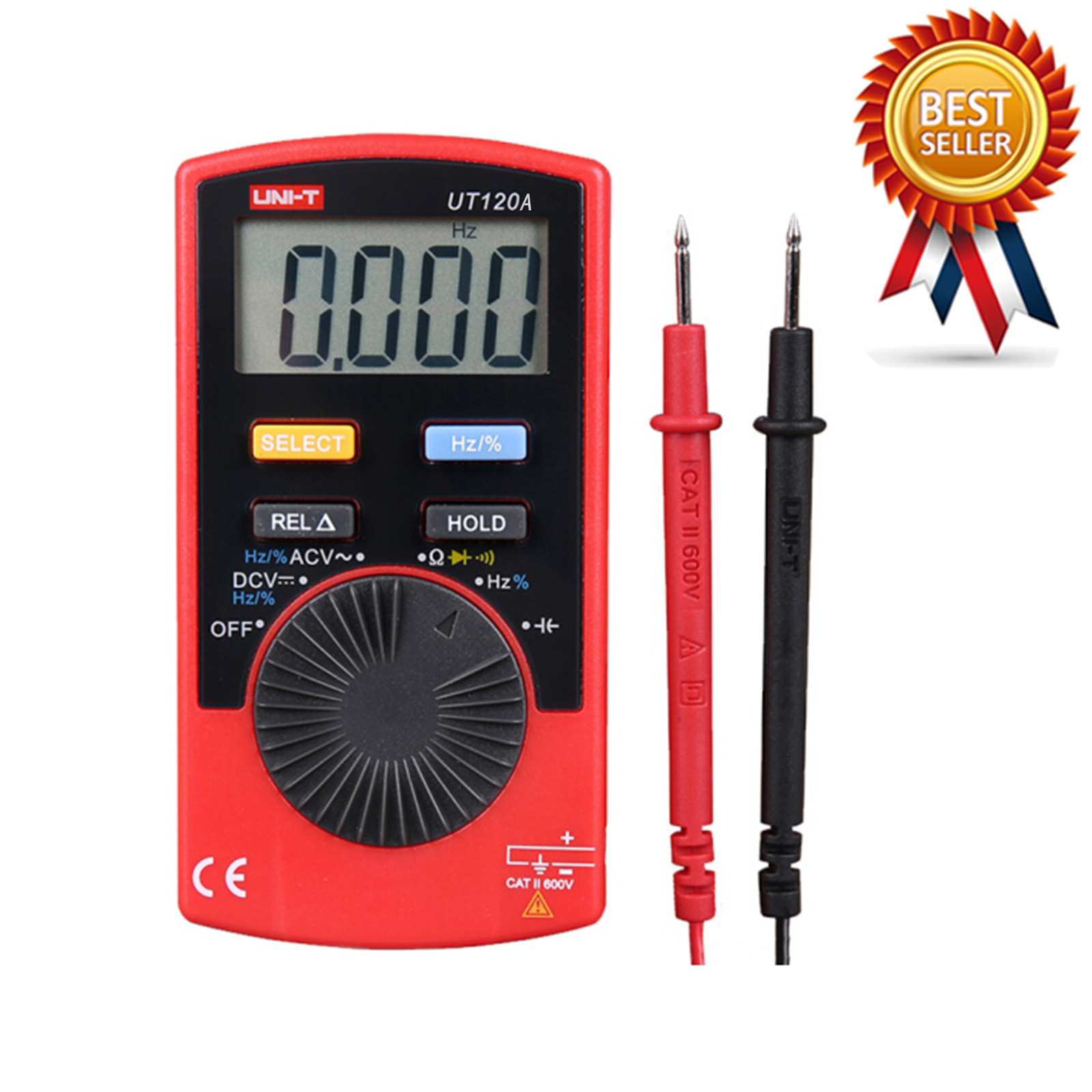 UNI-T UT120A Pocket Size Type Auto-range DMM Digital Multimeter DC / AC Volta✦Kd