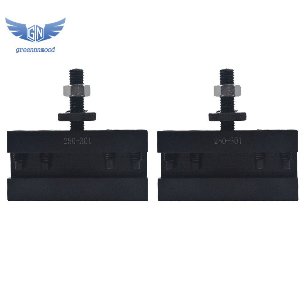2Pcs CXA #1 250-301 Quick Change Tool Post Turning & Facing Holder For Lathe
