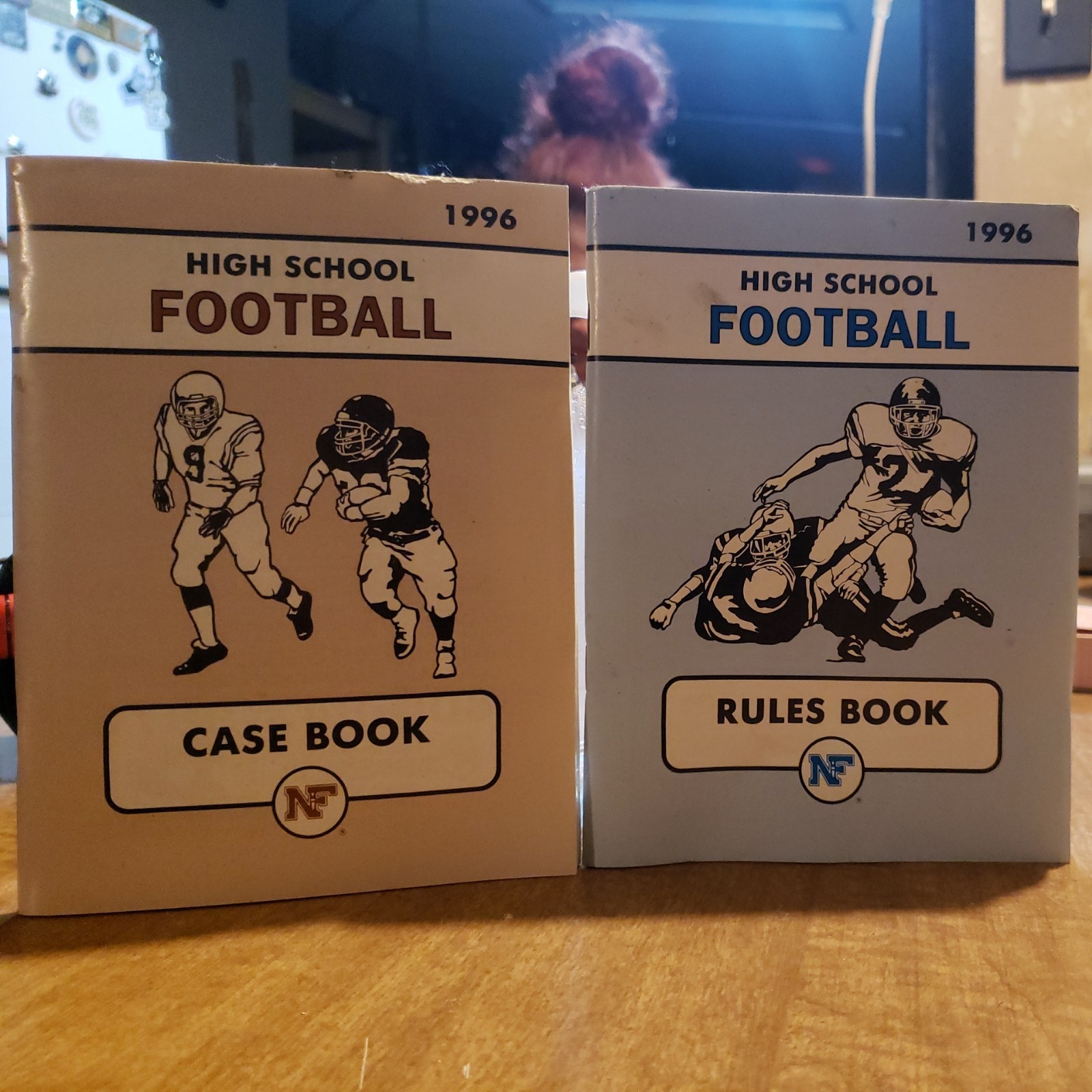 Rare Vintage 1996 High School Football Rules & Case Books