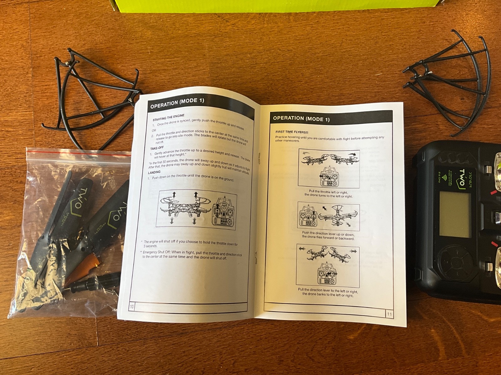 New Protocol - Dronium Two AP Drone with Remote Controller New
