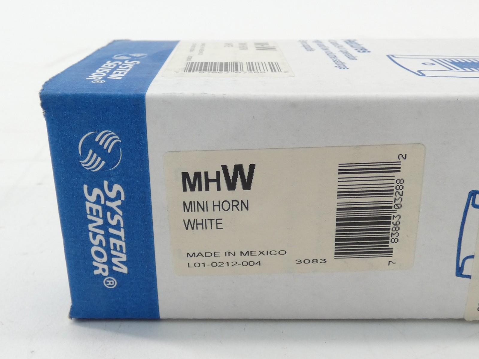 System Sensor MHW Wall Mount Mini Horn SpectrAlert Advance - NEW Surplus!