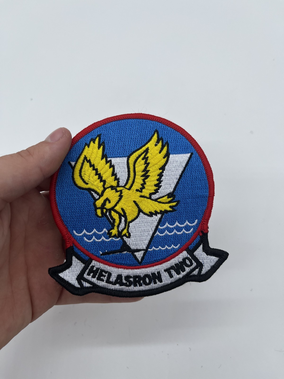 HS-2 Golden Falcons Squadron Patch – Sew On