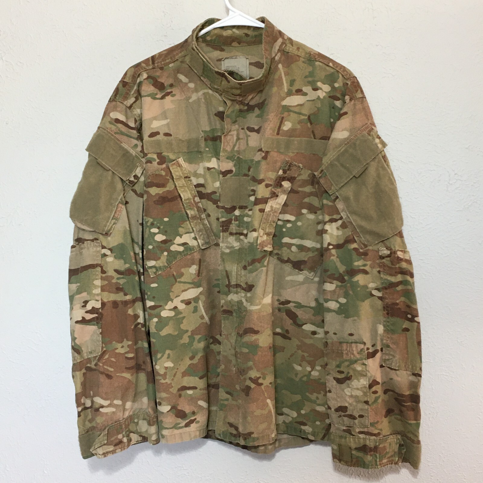 US Military Coat Men Large Regular Multicam Camo Army Combat Flame Resistant ACU