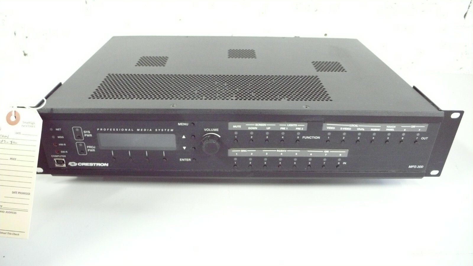 Crestron MPS-300 Multimedia Presentation System Rack Mount