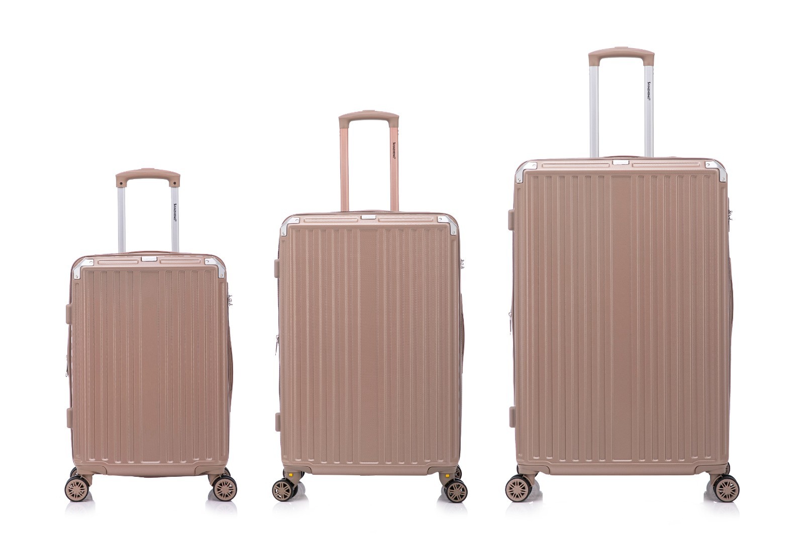 ABS Luggage Set – 3 Pieces (20” / 27” / 30”)