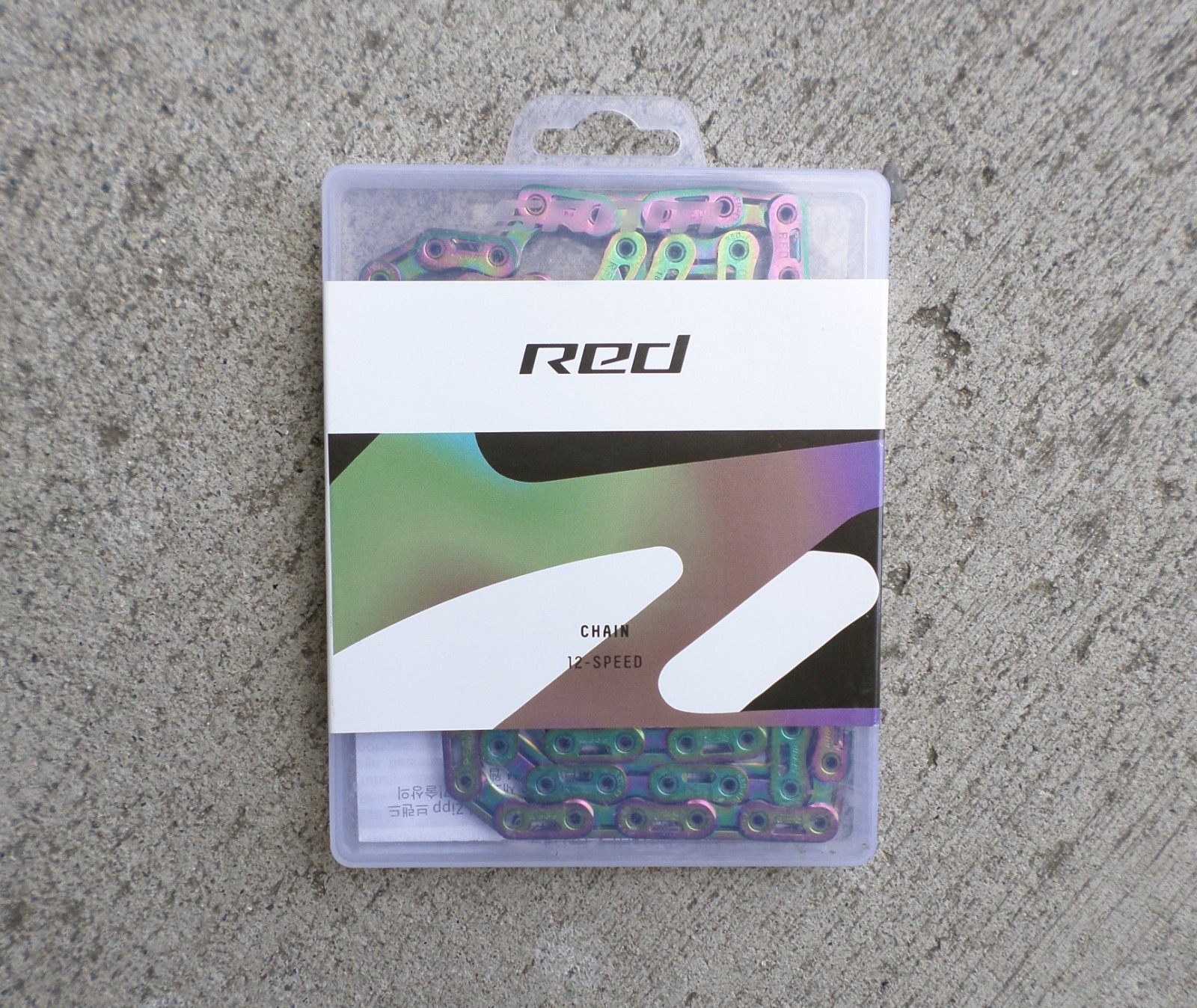 SRAM Red E1 Flattop Chain - Rainbow - 114 Links - NEW