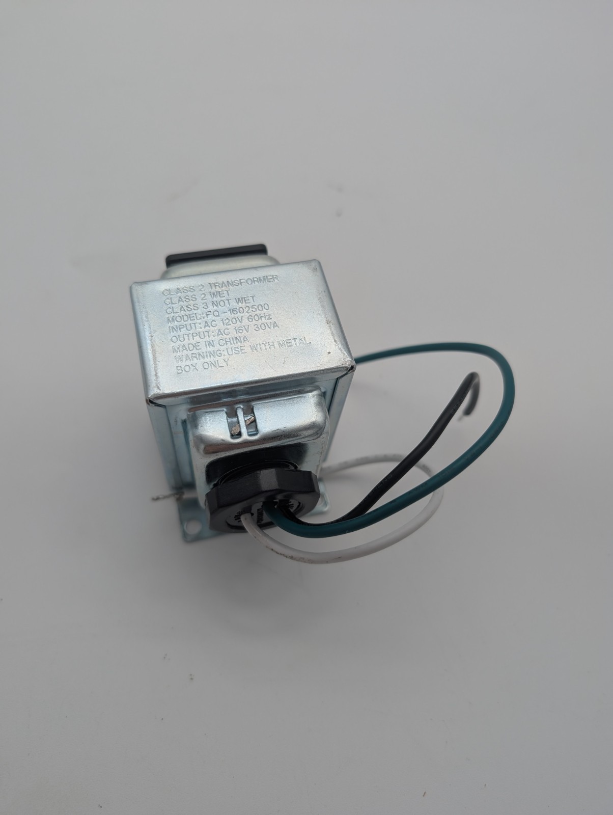 Transformer Class 2 30A 16V FQ-1602500
