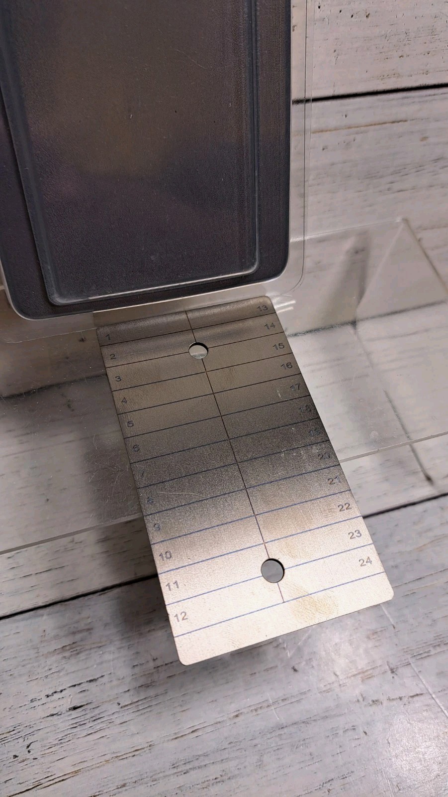 ColdTi Cryptocurrency Seed Plate for Extremely Durable Cold Storage Single Plate