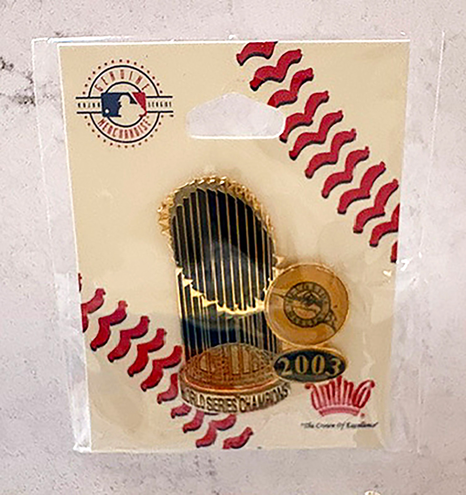 Florida Marlins World Series Florida Marlins collectors pin from 2003