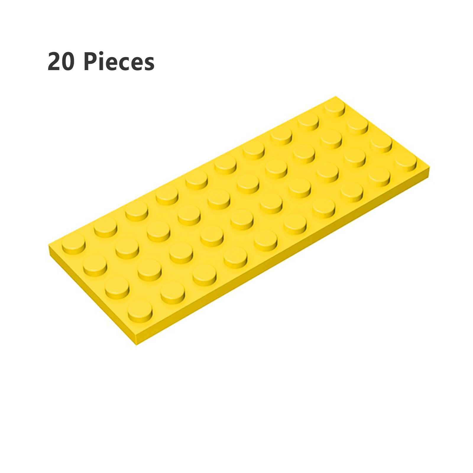3030 Plate 4X10 Yellow Bricks Parts 20 PCS Bricks, Pieces & Parts