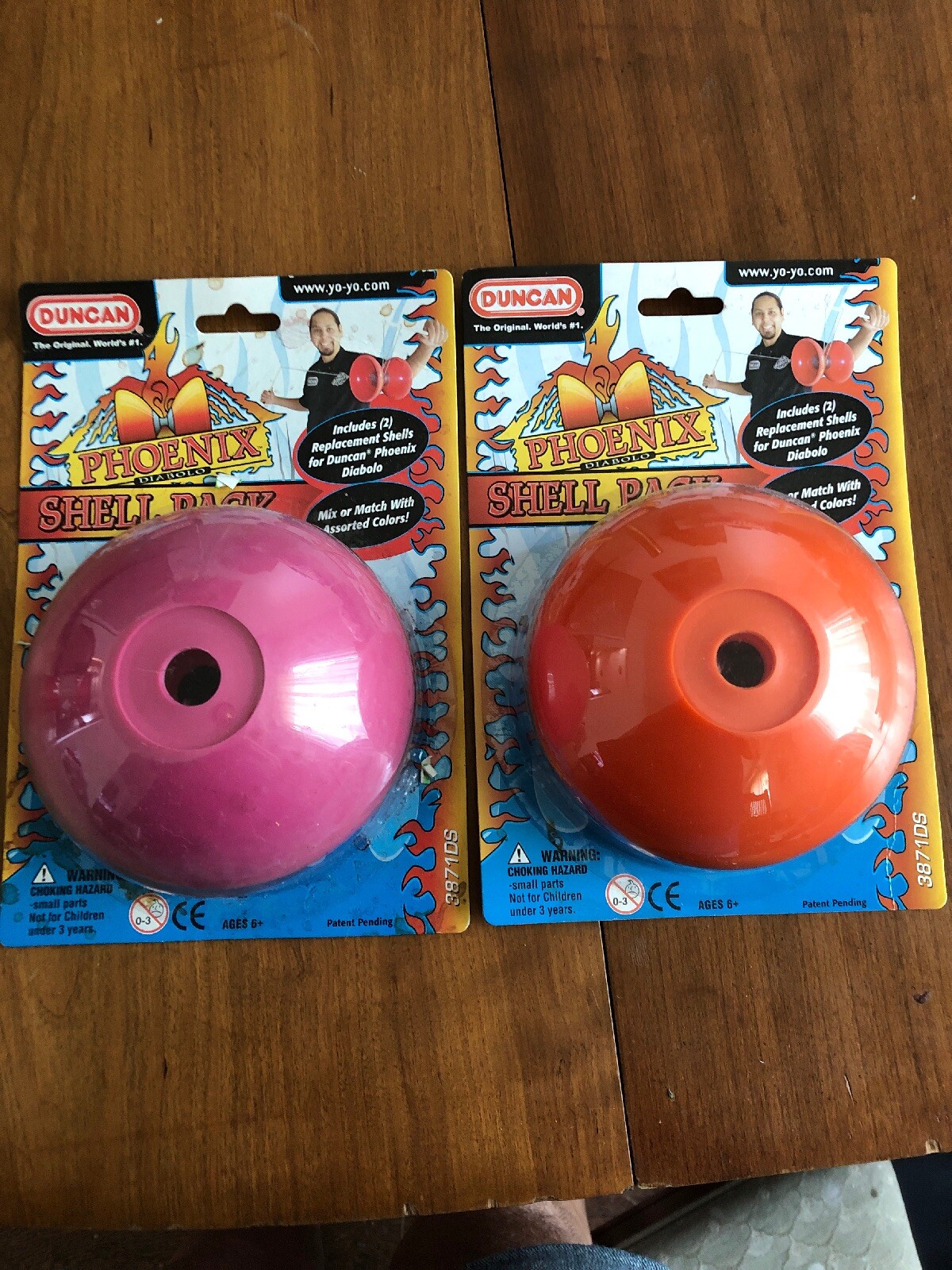 Lot of 2  Phoenix Diabolo Shell Pack Duncan Toys  Brand New REPLACEMENT NEW