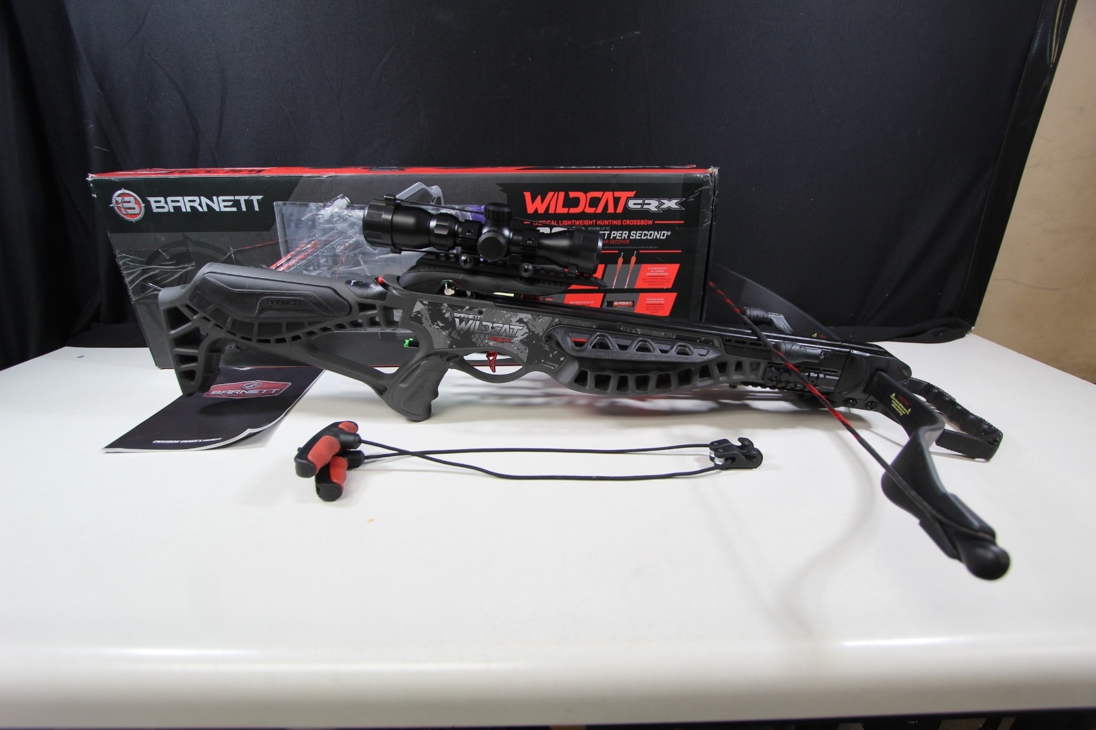 BARNETT WILDCAT CRX CROSSBOW 280 FPS 195 DRAW LBS 12.5 STROKE (04IE26CA)